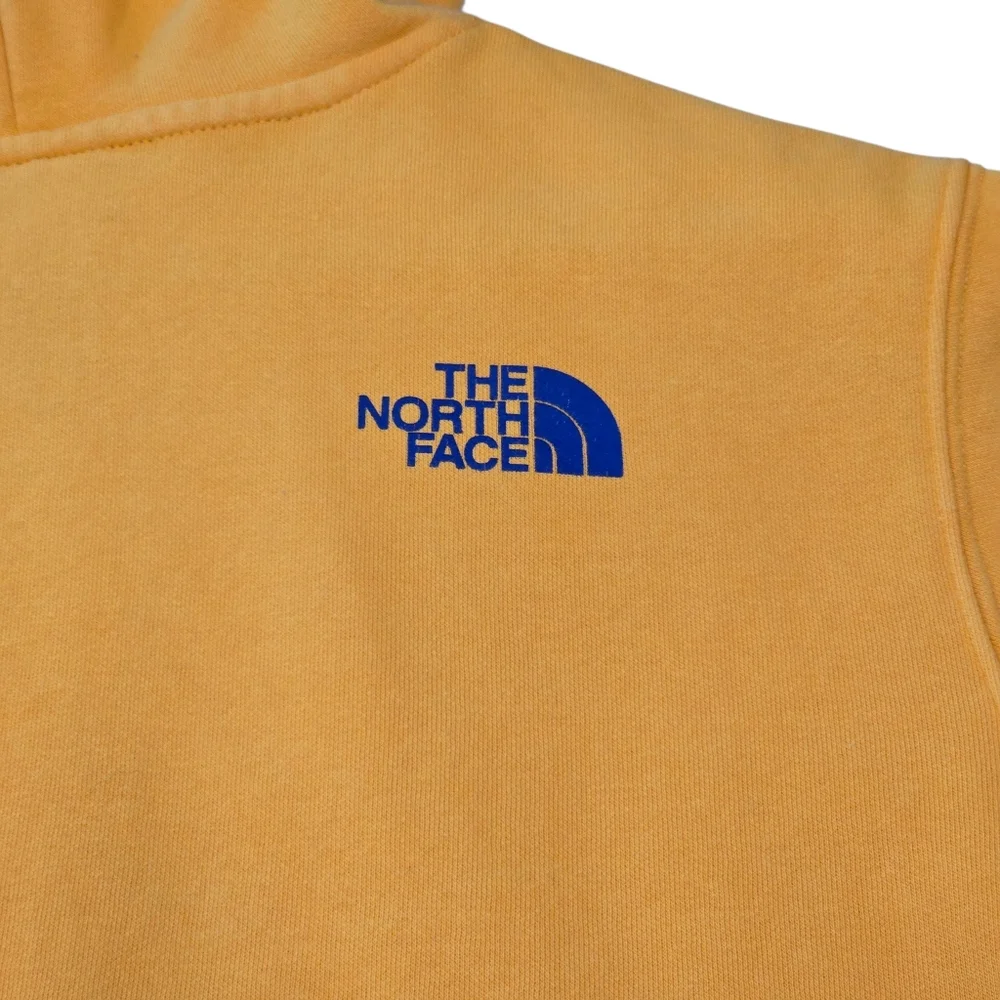 The North Face Places We Love Baggin' Peaks Logo‎ Gold Hoodie Sweatshirt, Mens M
